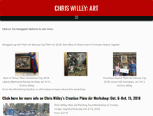 Tablet Screenshot of chriswilley.com